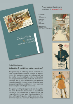 Collecting postcards info