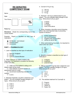 rn geriatric competency exam