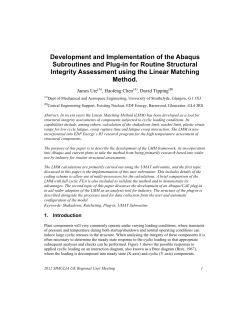 Chen HF Development and implementation of the Abaqus