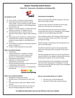 Additional HIB Information