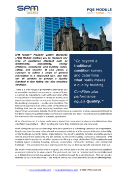 PQS MODULE - SPM Assets