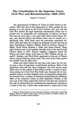 The Constitution in the Supreme Court: Civil