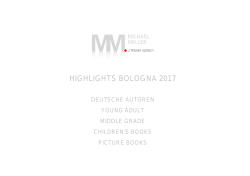 highlights bologna 2017 - michael meller literary agency