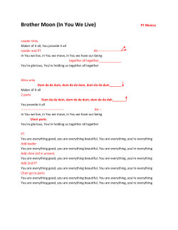 Brother Moon (In You We Live)