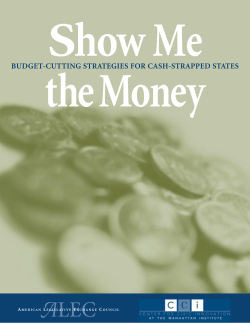 Budget-Cutting Strategies for Cash-Strapped States