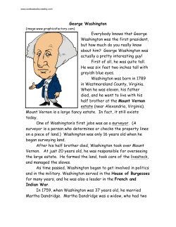 George Washington - Scottsa Books - Home