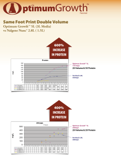Same Foot Print Double Volume
