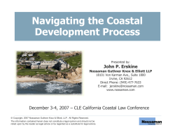 Navigating the Coastal Development Process