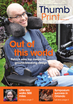 Patrick wins top award for ground-breaking design Little Isla walks