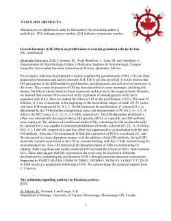 1 NASCE 2015 ABSTRACTS Abstracts are in alphabetical order by