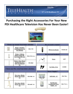 TH 15XL Healthcare TV Compatibility Guide