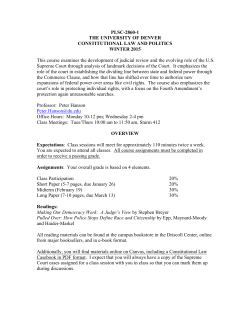 con law winter 2015 syllabus
