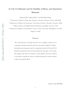 Z= 110--111 Elements and the Stability of Heavy and Superheavy