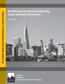 San Francisco - Education Week