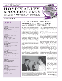 Summer 2008 - Niagara University