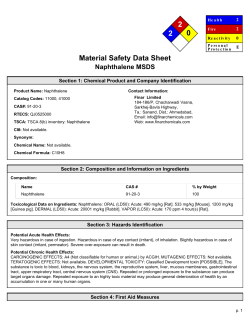 MSDS - Finar Limited