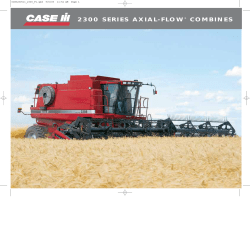2300 series axial-flow&reg; combines
