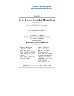 Brief - American Bar Association