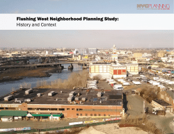 Flushing West Neighborhood Planning Study