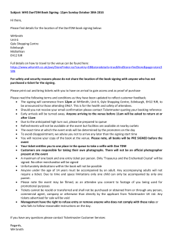 Subject: WHS DanTDM Book Signing