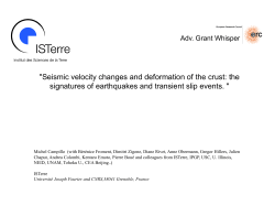 "Seismic velocity changes and deformation of the crust: the