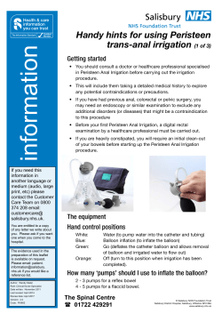 information - ICID (Salisbury) - Salisbury NHS Foundation Trust