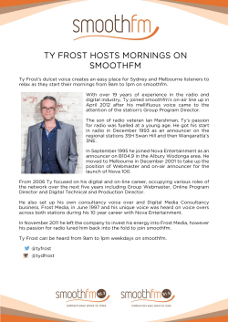 Bio - NOVA Entertainment