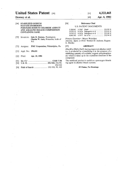 Stabilized sodium sulfate-hydrogen peroxide