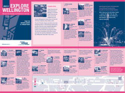 From the Botanic Garden to Tinakori Road