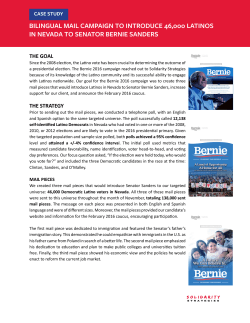 bilingual mail campaign to introduce 46000 latinos in nevada to