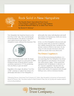 Rock Solid in New Hampshire