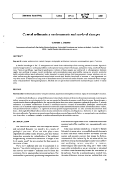 Coastal sedimentary environments and sea-level changes - E