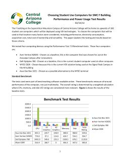 Choosing Student Use Computers for SMC F Building
