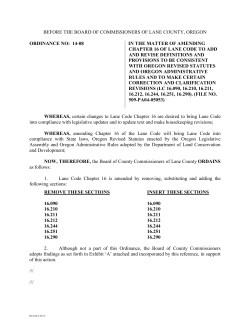 lane county land use and development code