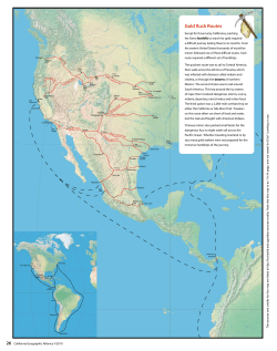 Gold Rush Routes