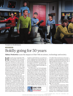 Boldly going for 50 years