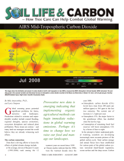 Soil life and Carbon reducing Global Warming