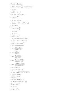 a. f(x) - Berkeley City College