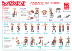 Bizzy Breaks Poster A1.indd