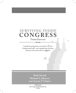 excerpt  - Congressional Institute
