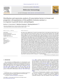 Distribution and expression analysis of transcription factors in