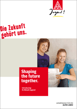 Shaping the future together.