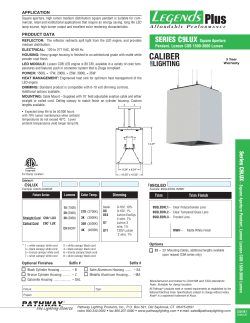 caliber - Pathway Lighting
