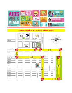 Course length is 3.1 miles / 5 Kilometers