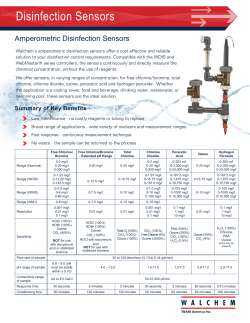 Disinfection Sensors