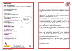 Useful Information Salford Local History Library Salford Museum