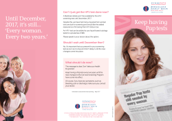 Pap Tests - Douglass Hanly Moir Pathology