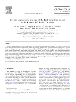 Revised stratigraphy and age of the Red
