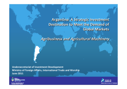 Agribusiness and Agricultural Machinery Agribusiness and