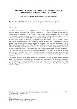 Ship-based Oceanwide Observation of Sea Surface Heights in